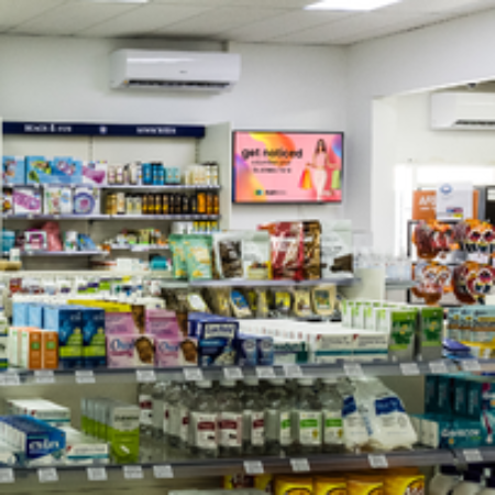Indoor Displays at Pharmacies